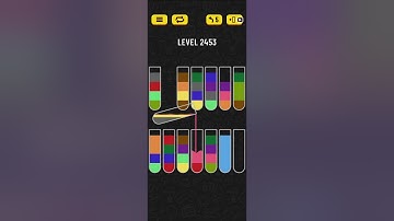 Water sort puzzle level 2453