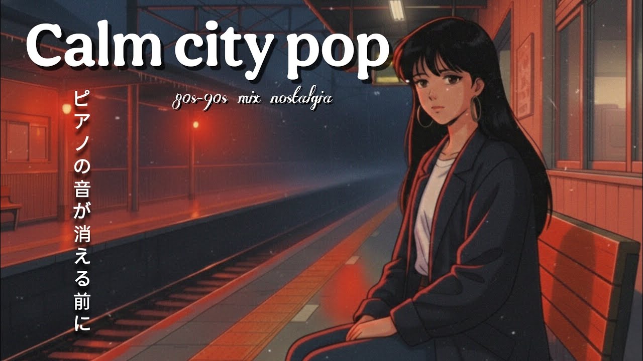 ピアノの音が消える前に | Calm Japanese City Pop | Late Night Nostalgia