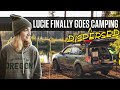 Lucie Goes Dispersed Camping for the First Time