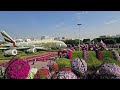 Only in #Dubai! #Emirates A380 in full bloom at #dubaimiraclegarden