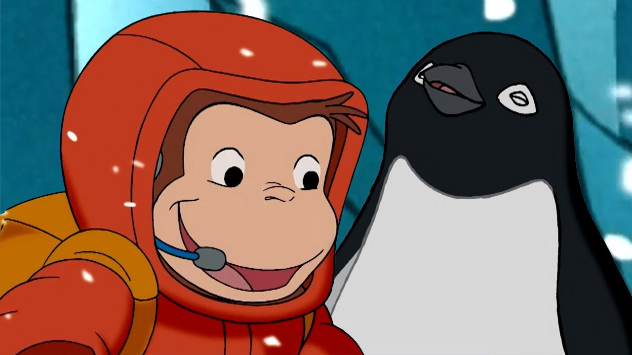 Uma Aventura no Antártida! 🐵 George, o Curioso 🐵 Desenhos Animados