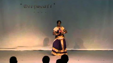 Bharatanatyam-Ganesha sthuthi performed by Raymol for Deewali 2010 in Swindon - Part 1