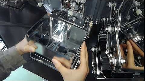 Installation instructions for multihead weigher （For weighing hopper）