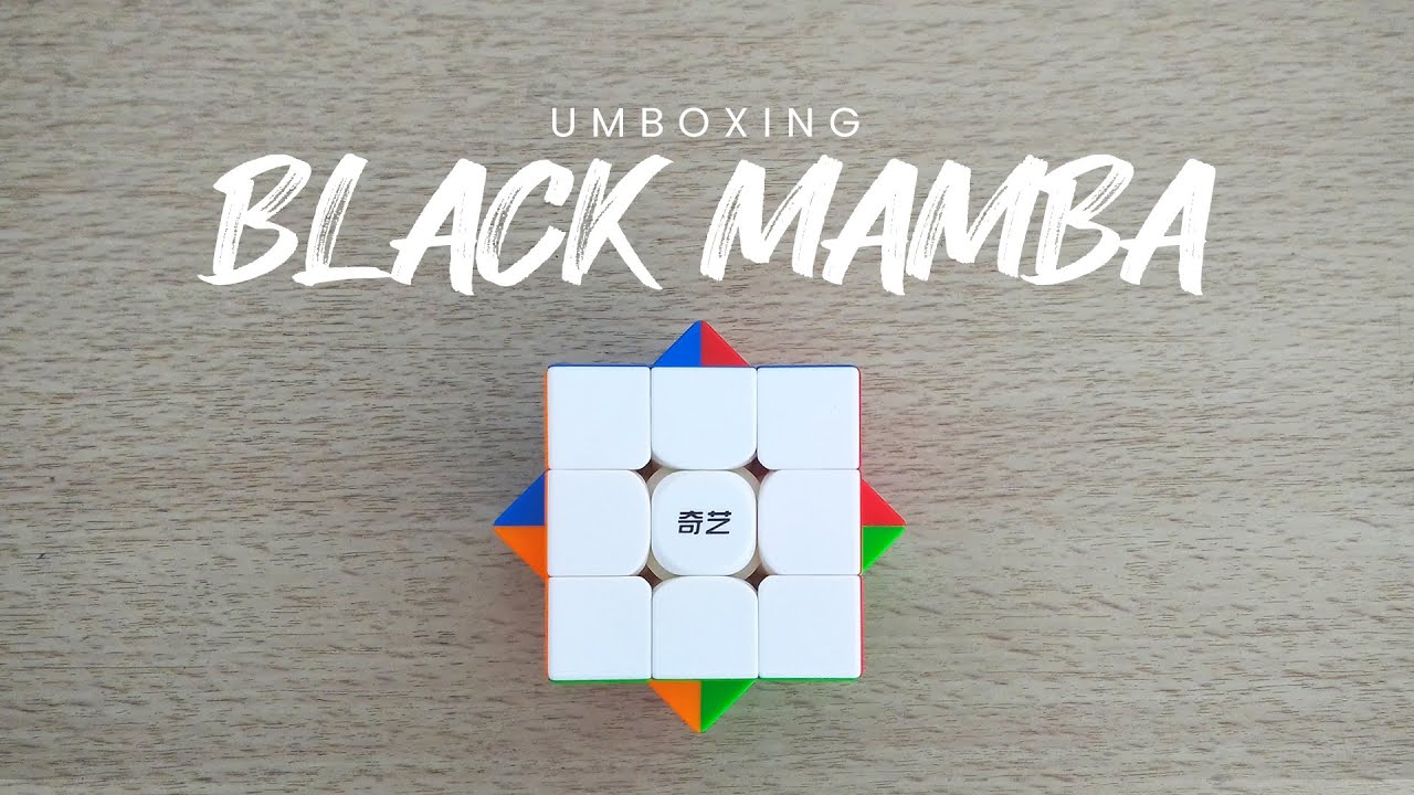 3x3 Black Mamba v3 | Unboxing - YouTube
