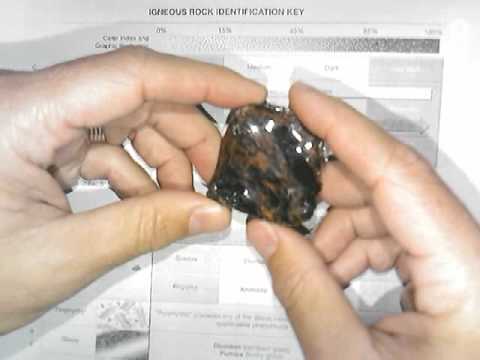 4 Igneous Rocks - Obsidian