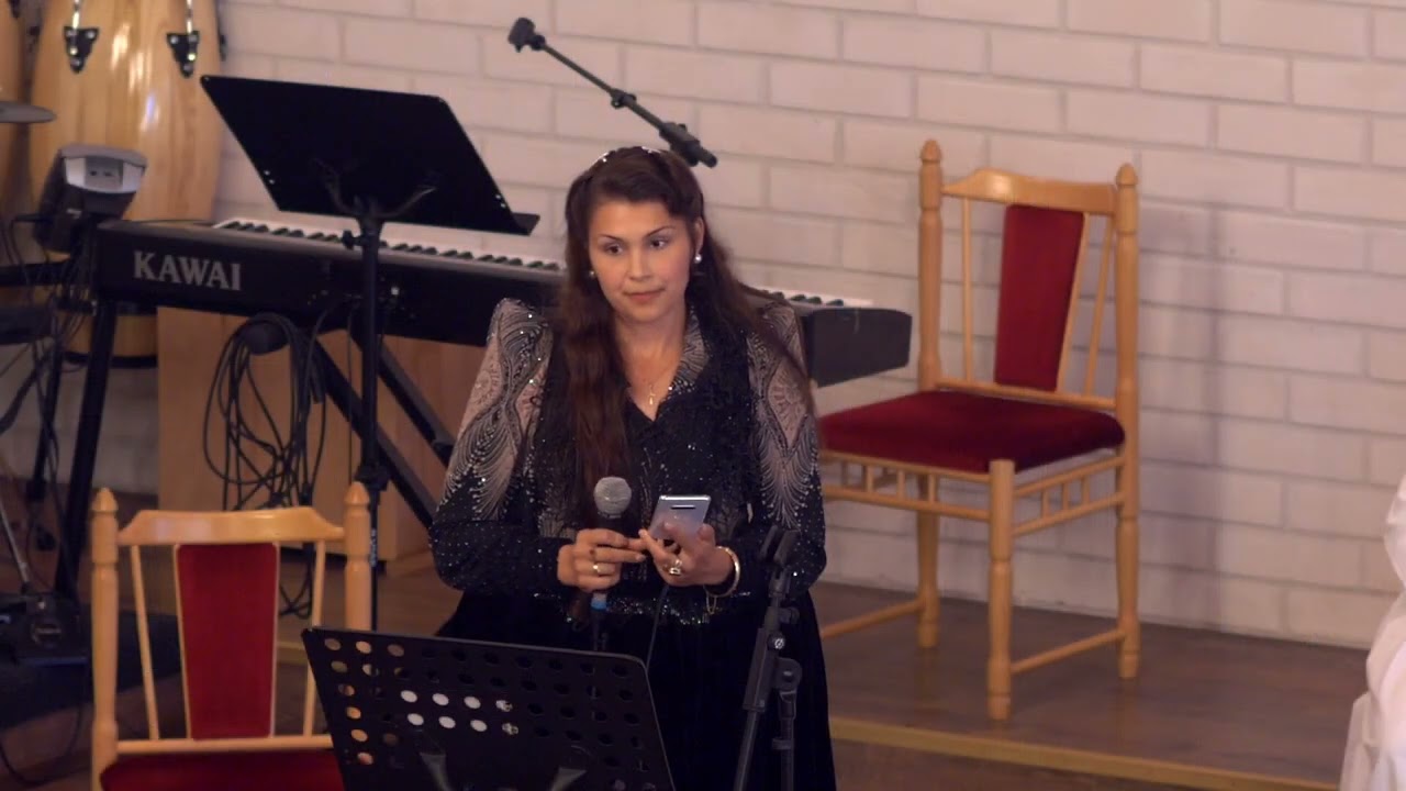 19.06.2022 Jumalanpalvelus kastejuhla. Markku Tuomaala, Teresa Koivisto ja Erkki Juupaluoma