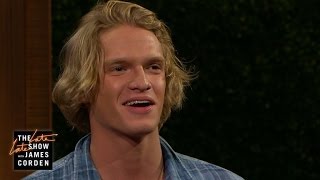 Cody Simpson Encountered a Hammerhead Shark