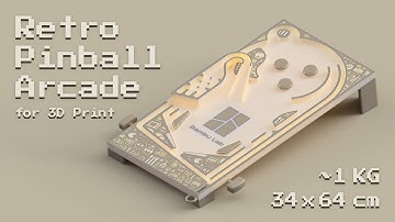Retro Pinball Arcade DEMO | MakerWorld Contest