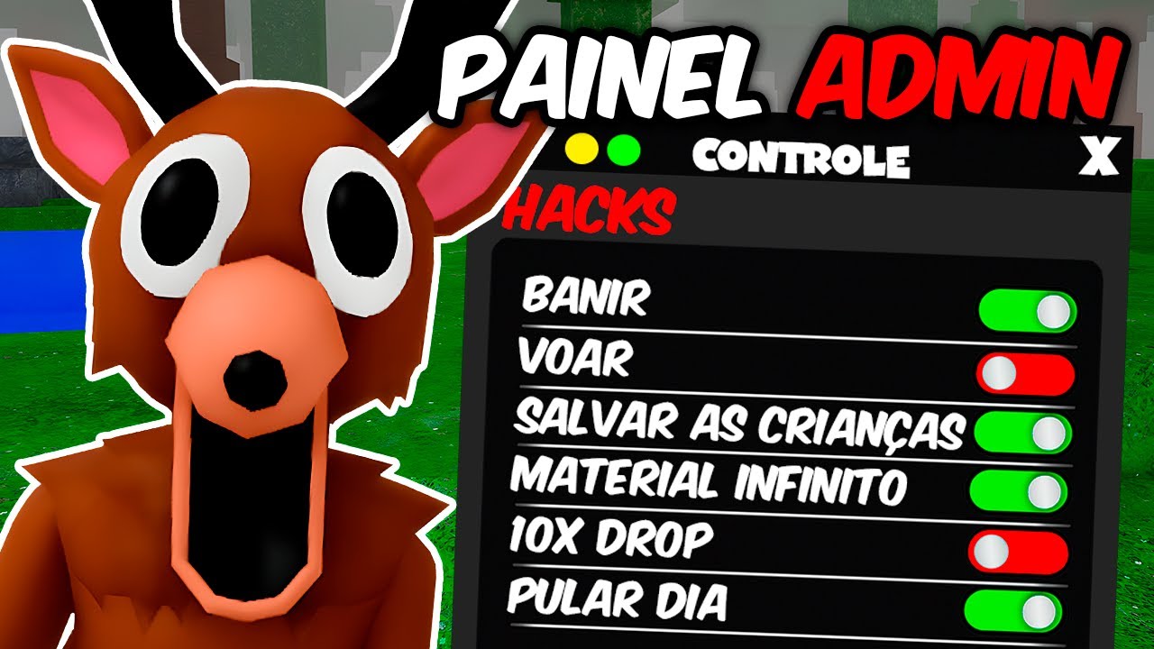 QUEBREI O JOGO SENDO ADMIN NO 99 NOITES NA FLORESTA