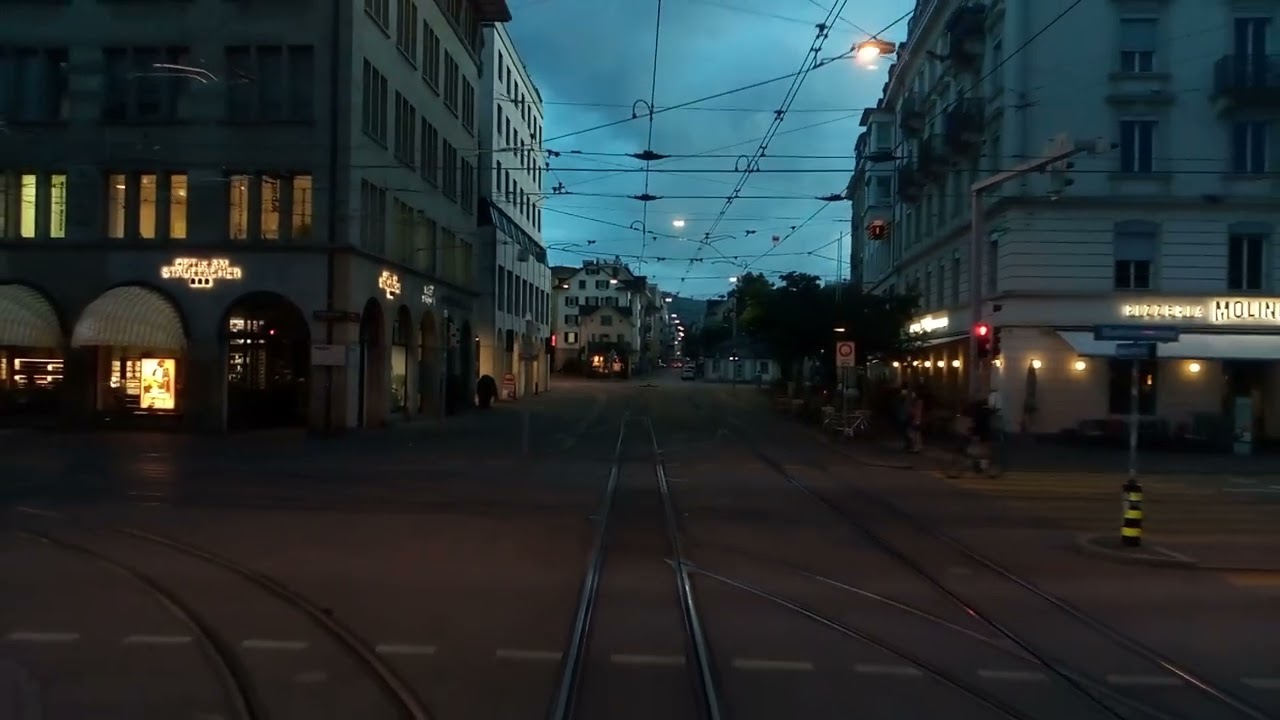 Straßenbahn Linie 3 (VBZ): Albisrieden - Klusplatz (05.07.2023)