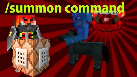 Minecraft: Summon Command Block Tutorial (Armour, NoAI, Potion Effects, Attributes enz.)