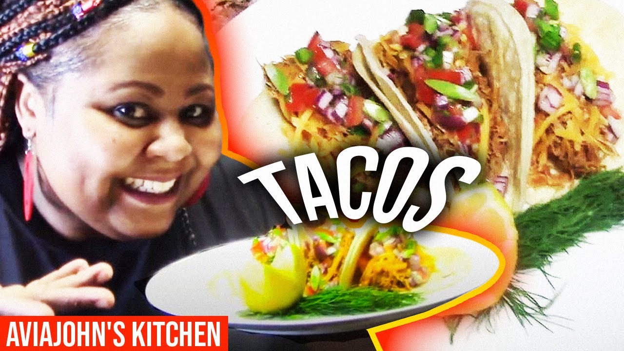 leftover Pulled Pork Tacos| Colorful Pork Tacos| 30 minutes Meal - YouTube