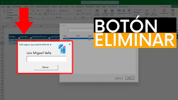 Programando el Botón Eliminar en Formulario VBA (Eliminar con Contraseña)
