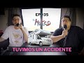 El hueco 35  da uno y ya tuvimos un accidente s ahora a color