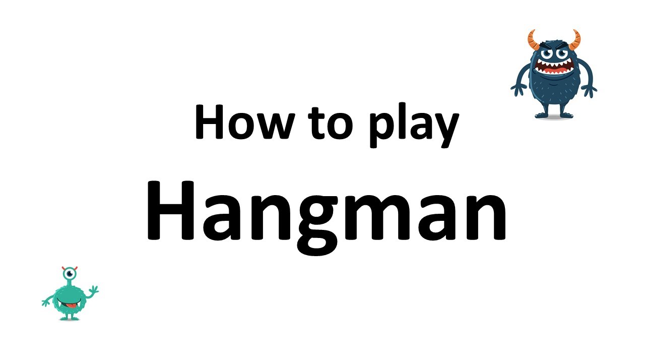 Hangman for memorizing keywords