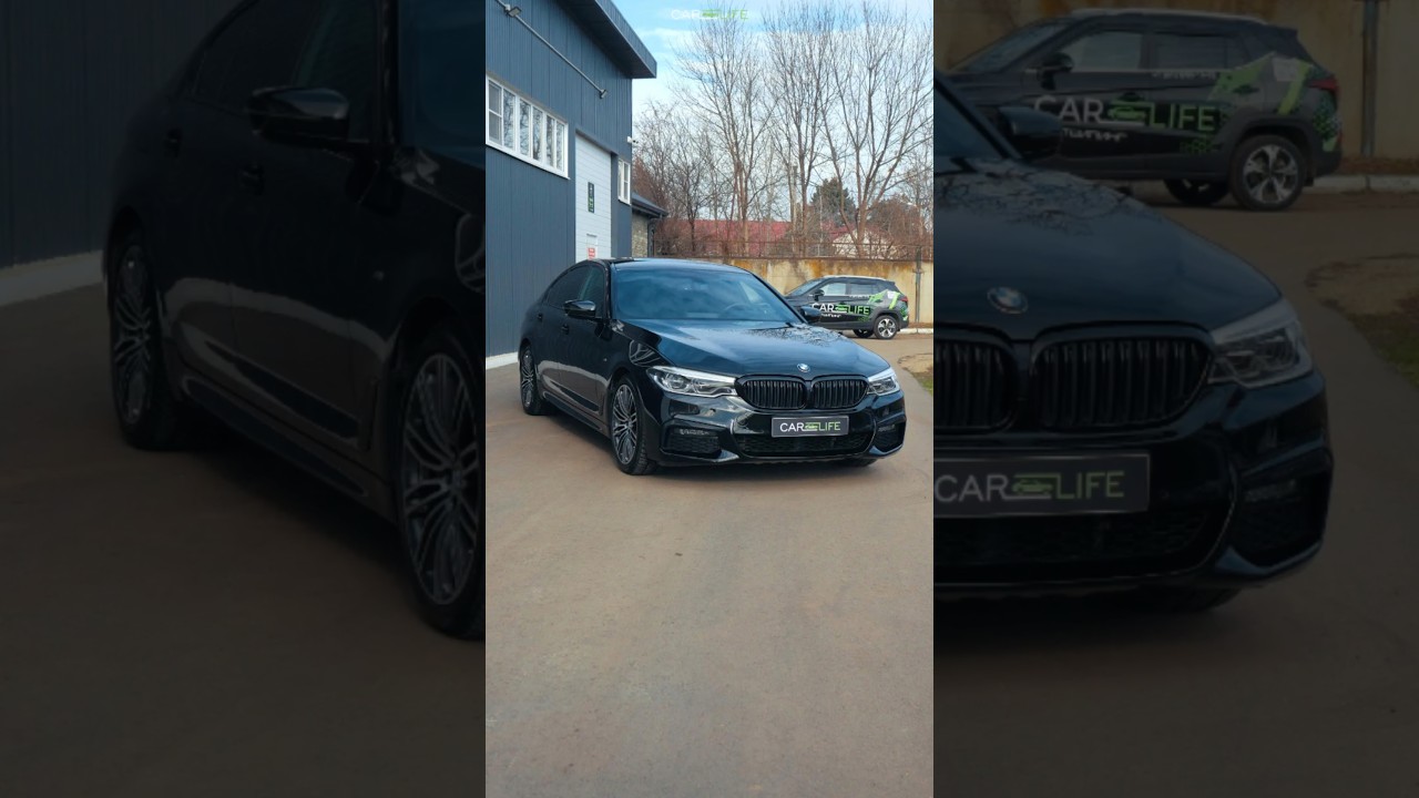 Окрас переднего и заднего бампера на 🚘Bmw 530i 