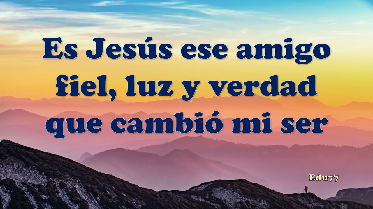 Jesús amigo fiel Manuel Rivera Karaoke