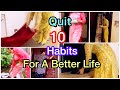 Stop 10 habits for a better life  simple ways to make housewives life easier  womeniaatf