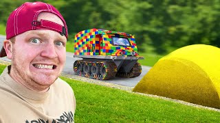 Lego Tank Vs Giant Speed Bump by Unspeakable 4,442,623 views 4 months ago 10 minutes, 44 seconds