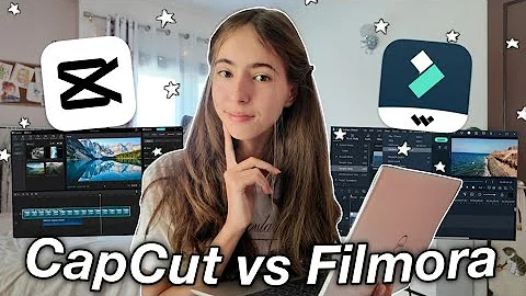 CapCut VS Filmora 🎬🤔💭 which editing software is better??