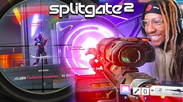 Trying Splitgate 2 For The First Time!