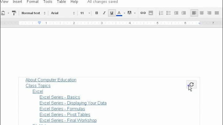 Google Docs: Working with Heading Styles