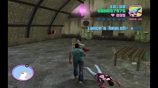 GTA Vice City Mission #16 | Save Lance From Enimies | Death Row | The Gang War