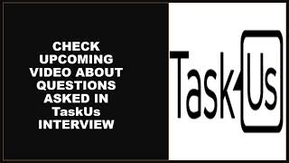Taskus Interview