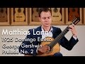 George gershwin prelude no 2  matthias lang plays 1925 domingo esteso