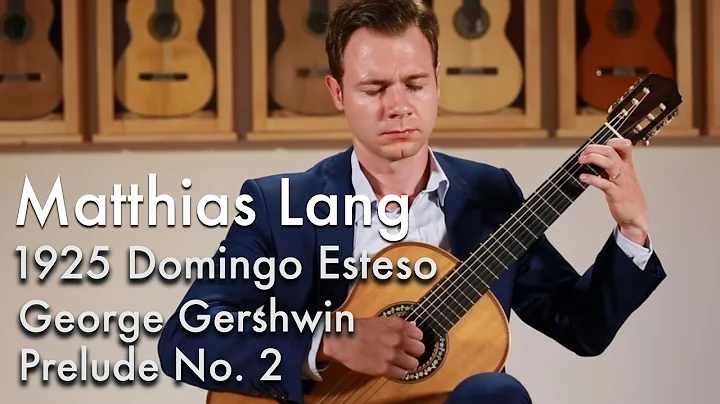 George Gershwin Prelude No. 2 - Matthias Lang play...