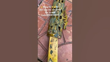 Pháp Khí bằng đồng #đồcổcầnthơ #doxua #đồcổ #bonsai #doco #lưđồng