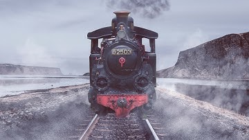 Old Train (Manipulation) #PhotoshopTutorial