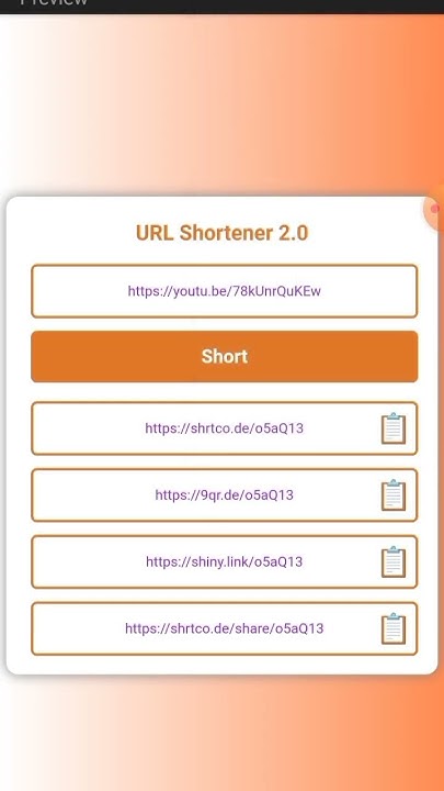 How to Create URL Shortener v2.0 Tool Only HTML CSS JavaScript #short # ...