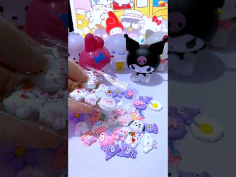 Unboxing charm sanrio cute #melody #kawaii #kuromi #sanrio #cinnamoroll #keychain #accessories