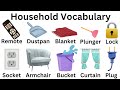 Household  items    english vocabulary  daily use english wordslearnenglish