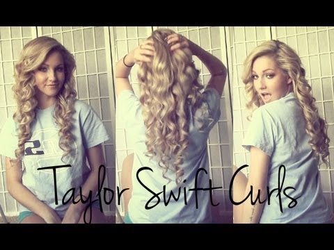 Voluminous Taylor Swift Curls