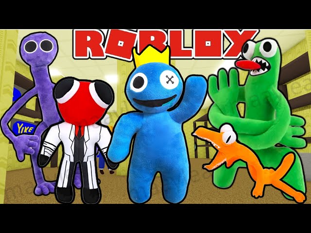 Peluche Rainbow Friends Roblox Blue Green Orange Red Varios