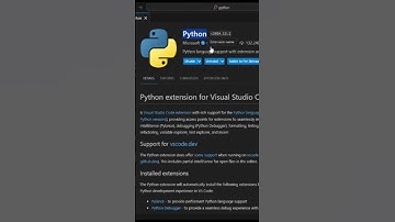 Python Extension Install In VS Code #1 #viralvideo #shorts #youtubeshorts #python #trending