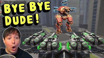 ONE PUNCH BEHEMOTH! Mk3 Redeemer War Robots Gameplay - WR