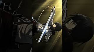 This is 4k anime (MIKASA ACKERMAN) ❤️