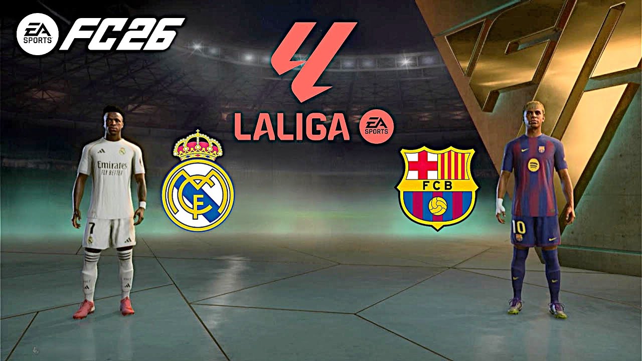 EA SPORTS FC 26 MATCHDAY | Real Madrid vs Barcelone | Gameplay PS4™ ⚽🔥