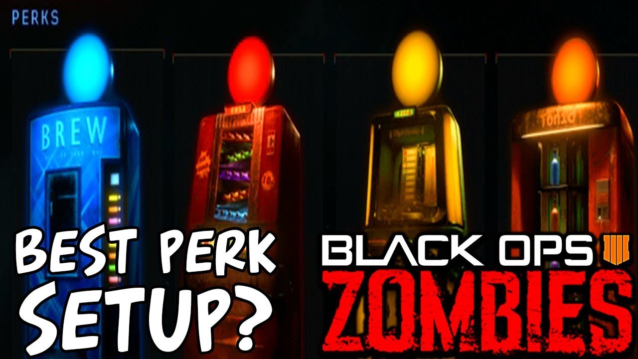 BLACK OPS 4 ZOMBIES NEW Perk System In Depth Guide! BEST Perk Setup In