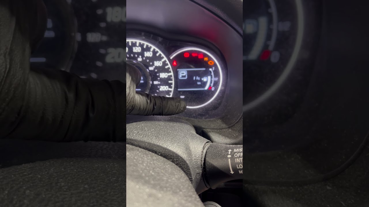 2015 Nissan Versa Oil Life Reset