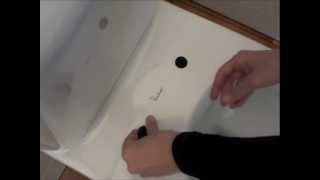 Installing a Lupi Lu on a toilet with blind fixing