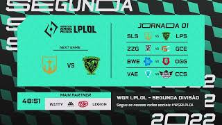 Worten Game Ring LPLOL 2022 - 2ª Divisão - Summer Split - Jornada 1