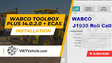 WABCO TOOLBOX PLUS 14.0.2.0 + ECAS installation | VIETVehicle