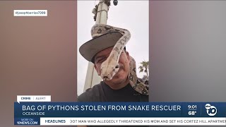 Celebrity Snake rescuer pleads for return of 4 pythons stolen near Oceanside Pier Net Worth