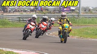 PERTARUNGAN BOCAH AJAIB DI KELAS BEBEK 4T 150 CC ECU 12 THN - FINAL MCR GBT SURABAYA 2023