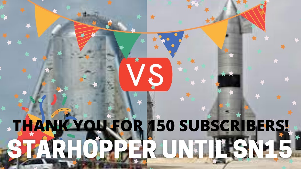 Starhopper until SN15 // Gangsta's Paradise // 150 Subscribers Special // The Gaming Space Dino