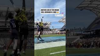 Odell with an insane one handed catch at the flag football game YEAHISOK! #odellbeckhamjr #nfl